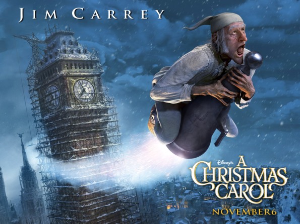 Jim Carrey as Ebeneezer Scrooge in Disney's ‘A Christmas Carol’